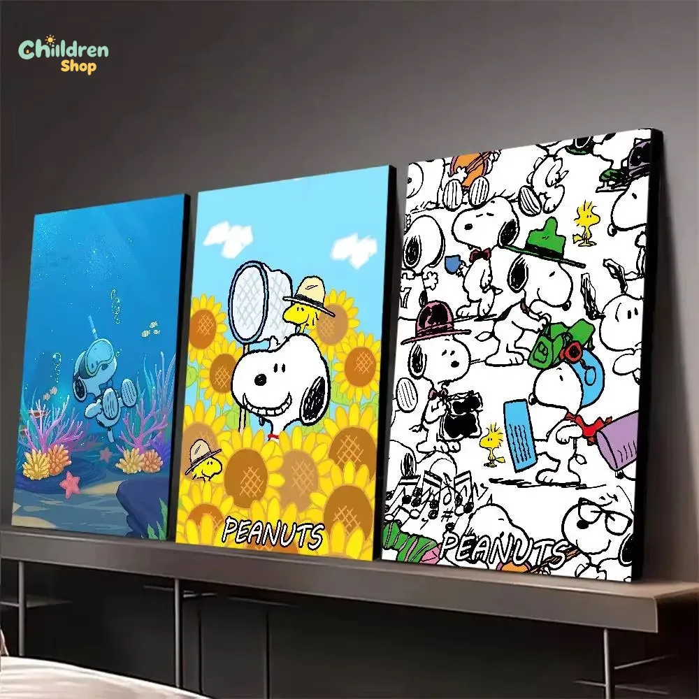 Resin Art Work - Diamond Painting Snoopy Cartoon Rond/Vierkant Volledig