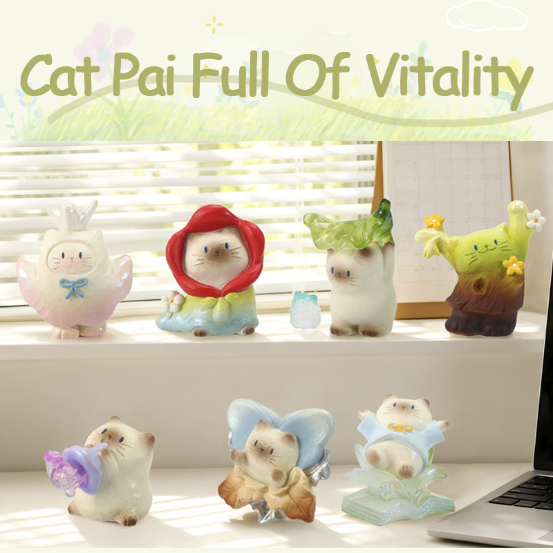 Resin Art Case - Cat Pai Vol Vitaliteit Serie Blind