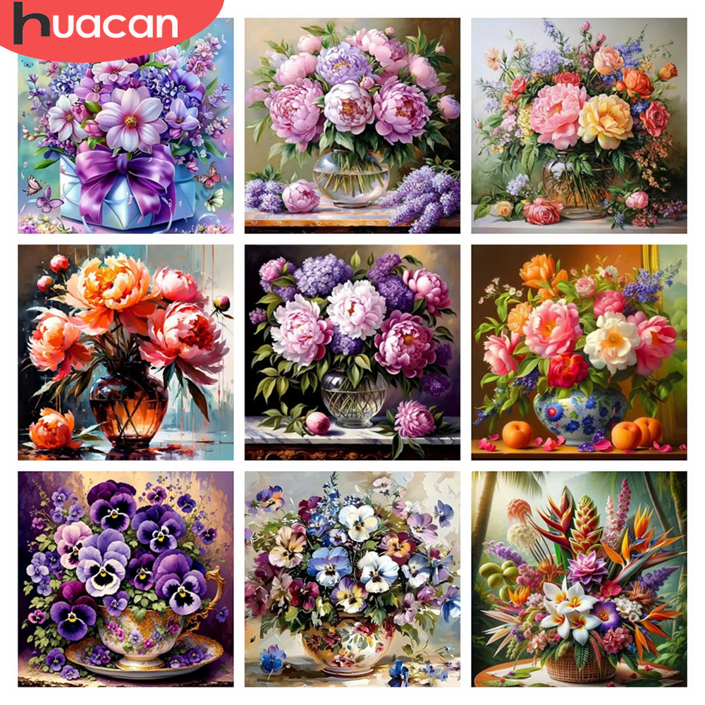 HUACAN 5D Diamond Mozaïek Rose - Resin Art Rose recensie en prijs