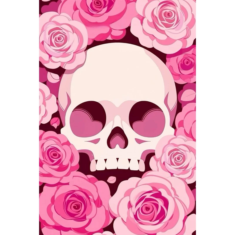 DIY roze roos schedel diamant  - Resin Art Rose recensie en prijs