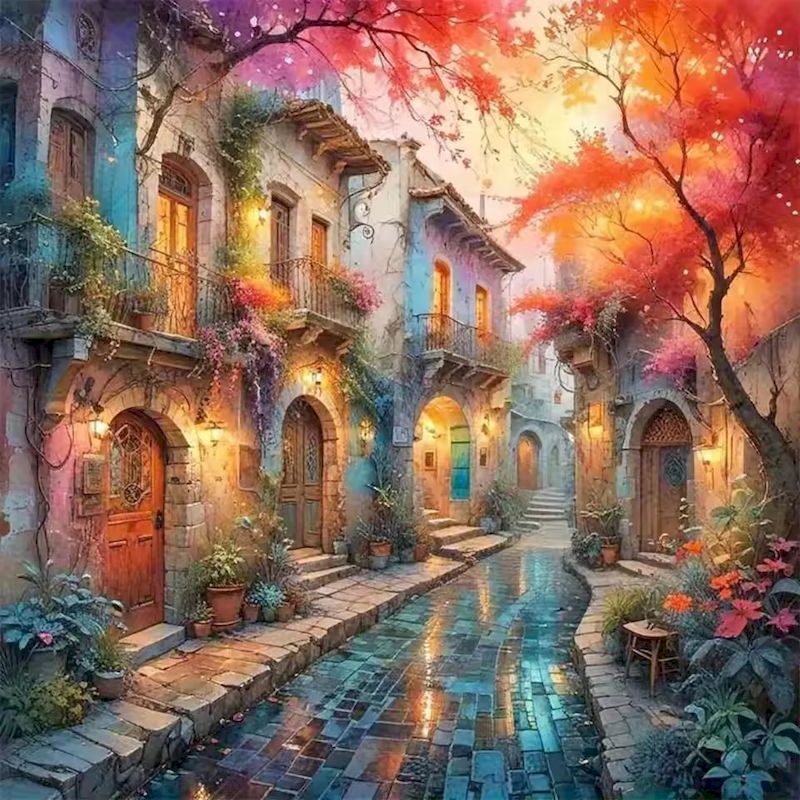 RUOPOTY 5d Diamond Painting Wa - Resin Art Wallpaper recensie en prijs