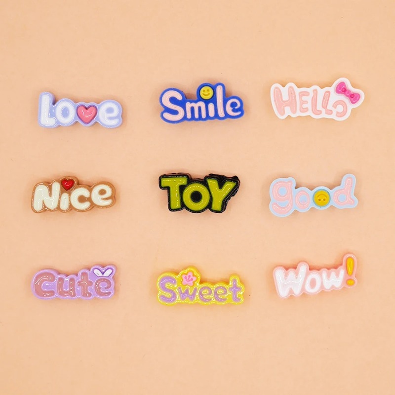 10 Stuks Schattige Platte Acht - Resin Art Alphabet recensie en prijs