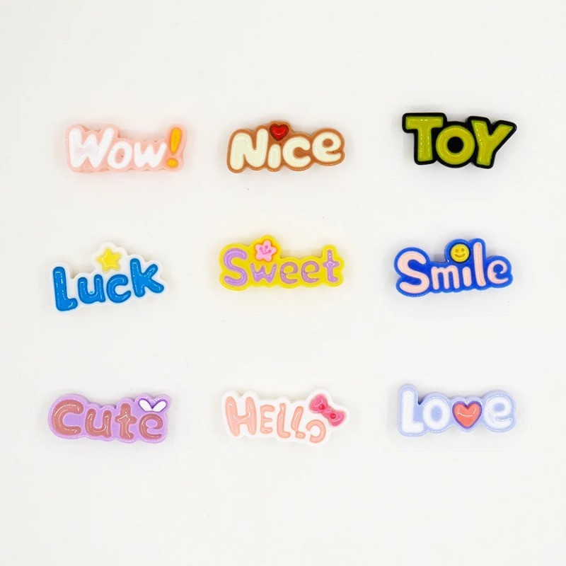 10 Stuks Schattige Platte Acht - Resin Art Alphabet recensie en prijs