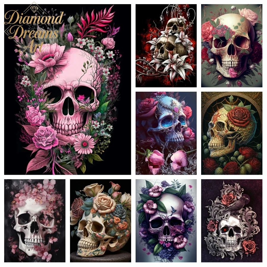 Frameloos, Halloween Schedel D - Resin Art Rose recensie en prijs