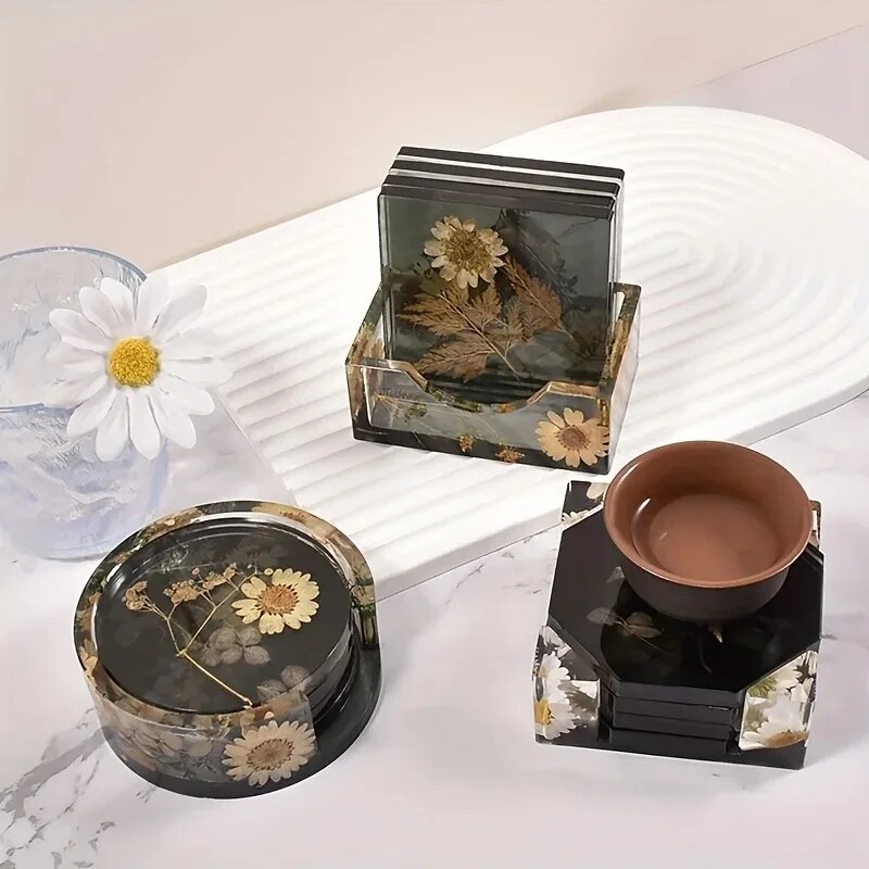 Coaster hars mallen set inclus - Resin Art Case recensie en prijs