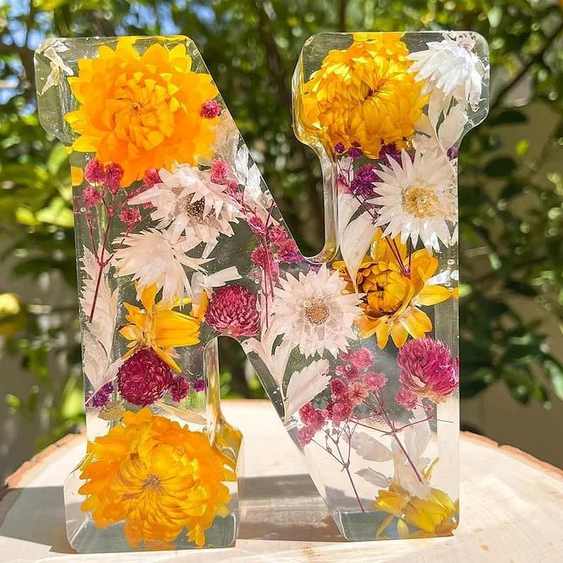 Bloemen 26 Letters Nachtlampje - Resin Art Alphabet recensie en prijs