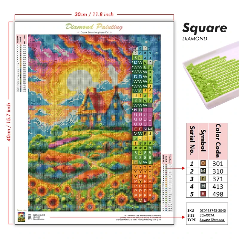 Diamant schilderij, schattig p - Resin Art Work recensie en prijs